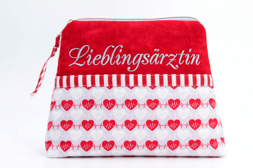 Kosmetiktäschchen, Schminktasche Lieblingsärztin
